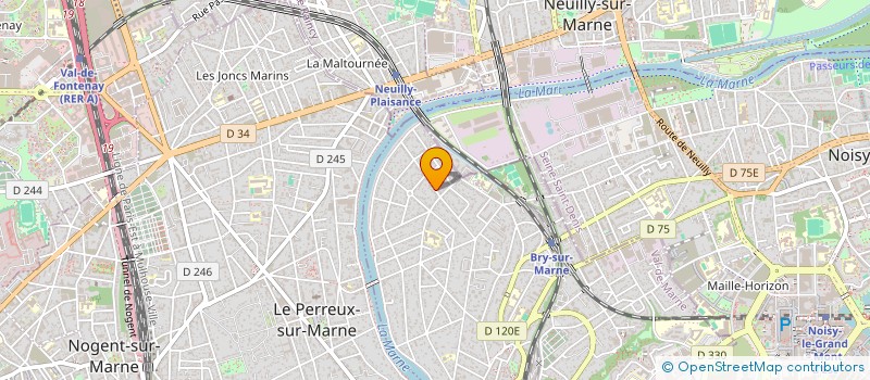 localisation de l'entreprise PAN FONCIER à BRY-SUR-MARNE