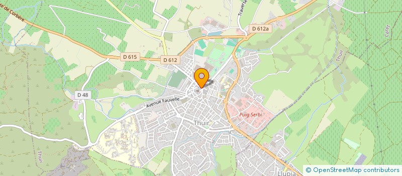 localisation de l'entreprise PAN-TOMATE  THUIR