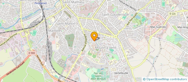 localisation de l'entreprise PANA MOTORS  PERPIGNAN