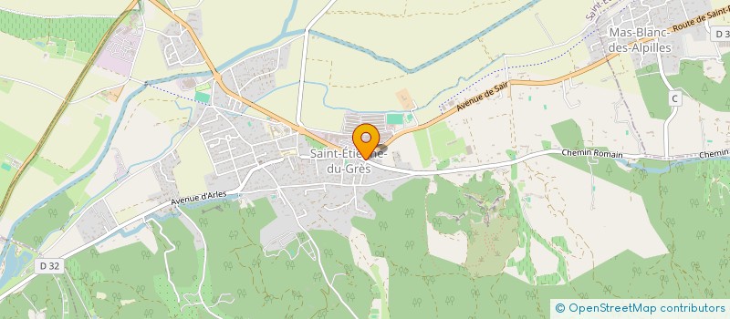 localisation de l'entreprise PANA TAURINE EL GALO DE SAINT ETIENNE DU GRES  SAINT-ETIENNE-DU-GRES