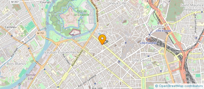 localisation de l'entreprise PANACEE à LILLE