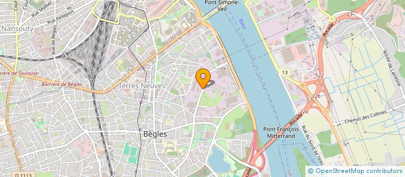 localisation de l'entreprise PANACEE à BEGLES