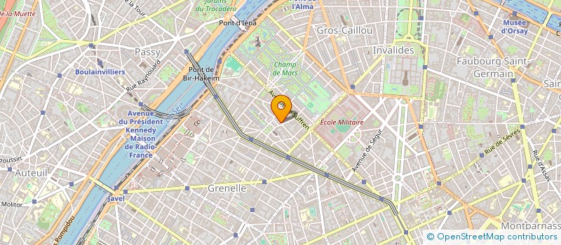 localisation de l'entreprise PANACHE !  PARIS