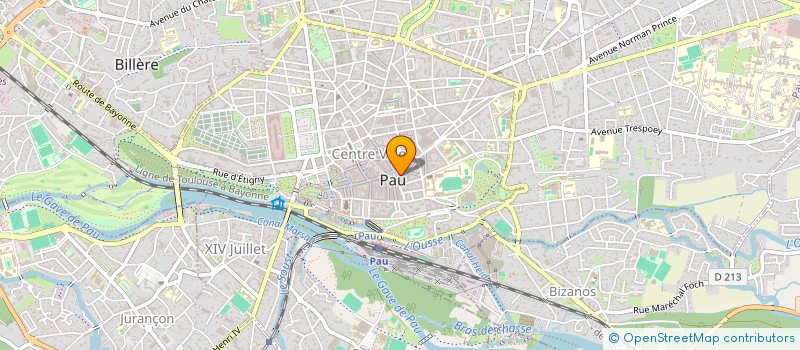 localisation de l'entreprise PANACHE à PAU