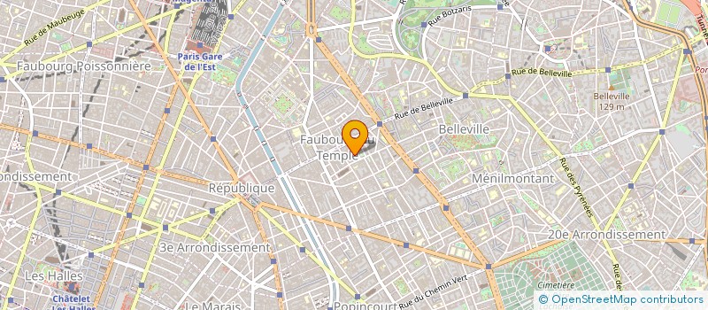 localisation de l'entreprise PANACHE FILMS  PARIS