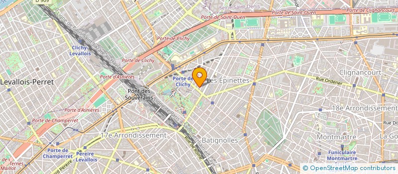 localisation de l'entreprise PANACHEES  PARIS