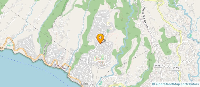 localisation de l'entreprise PANACO CARAIBES  SCHLCHER