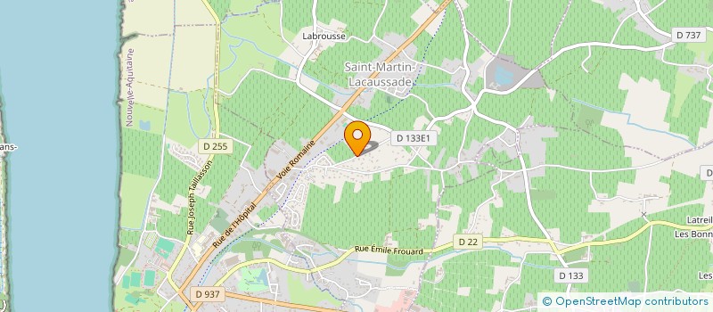 localisation de l'entreprise PANADES CORP  SAINT-MARTIN-LACAUSSADE