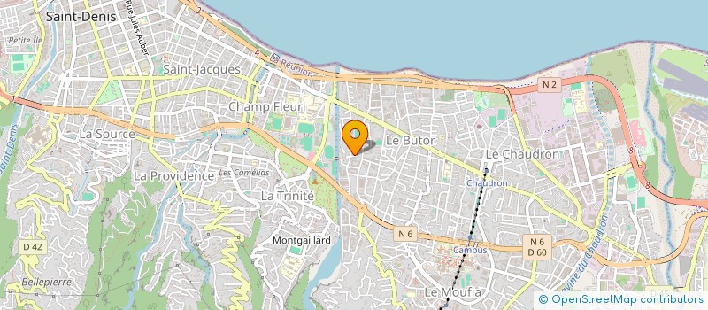 localisation de l'entreprise PANADIUM  SAINT-DENIS