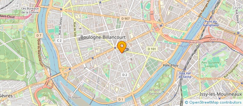 localisation de l'entreprise PANAFRICAN APPLIED RESEARCH INITIATIVE à BOULOGNE-BILLANCOURT