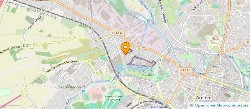 localisation de l'entreprise PANAFRICANISME PICARD D'AMIENS à AMIENS