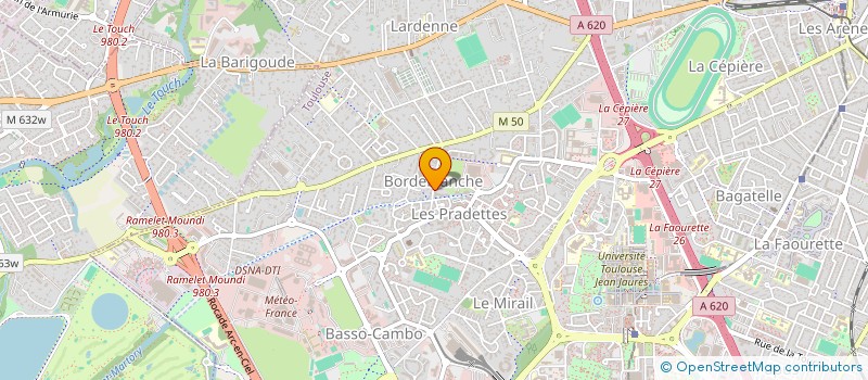 localisation de l'entreprise PANAGEA à TOULOUSE