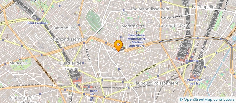 localisation de l'entreprise PANAGIA à PARIS