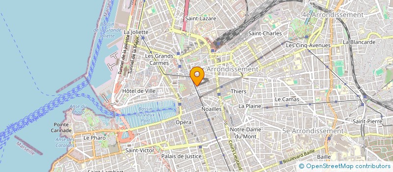 localisation de l'entreprise PANAGO à MARSEILLE