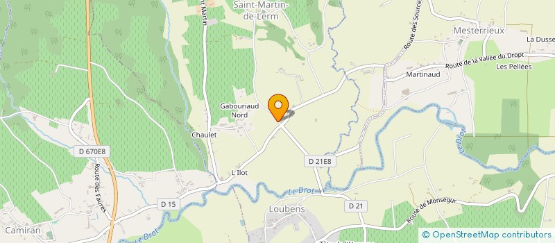 localisation de l'entreprise PANAHUPI  SAINT-MARTIN-DE-LERM