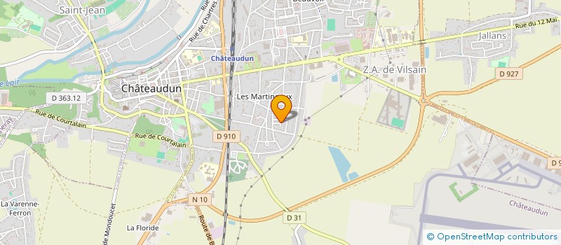 localisation de l'entreprise PANAJO EXPRESS à CHATEAUDUN