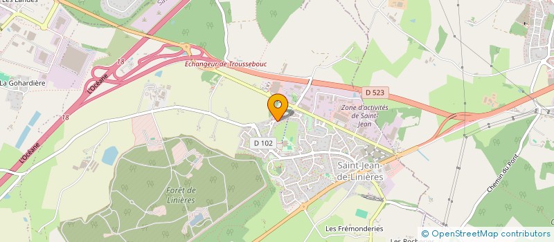 localisation de l'entreprise PANAJUTI  SAINT-LEGER-DE-LINIERES