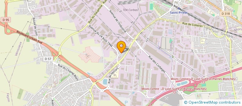 localisation de l'entreprise PANAKEMO  MEYZIEU