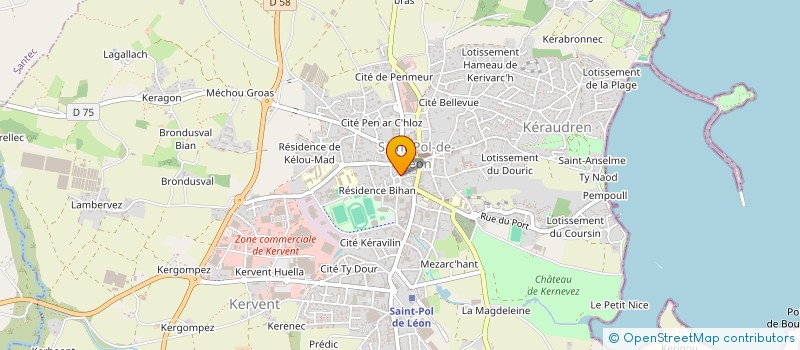 localisation de l'entreprise PANALA  SAINT-POL-DE-LEON