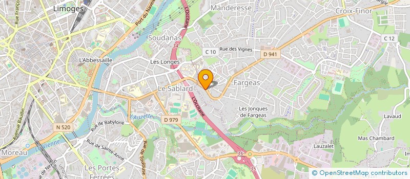 localisation de l'entreprise PANALIBE à PANAZOL