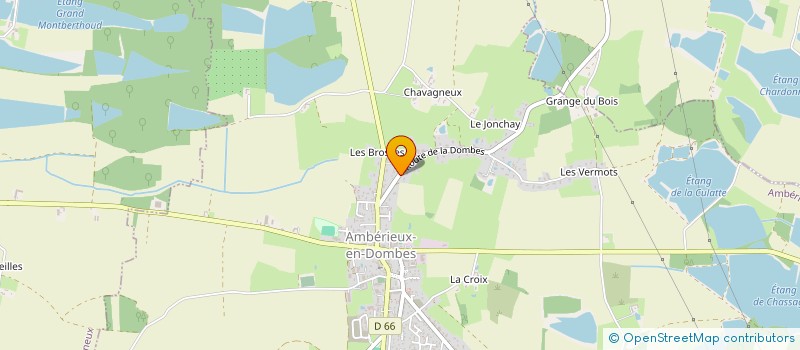 localisation de l'entreprise PANAM à AMBERIEUX-EN-DOMBES