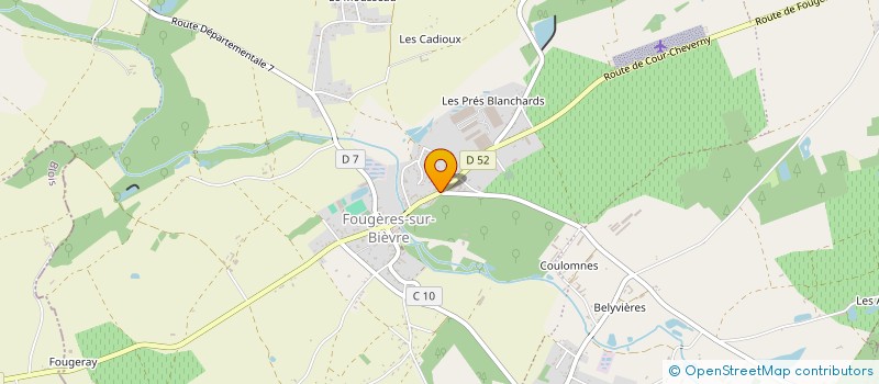 localisation de l'entreprise PANAM-CHIC BOUTIQUE  LE CONTROIS-EN-SOLOGNE