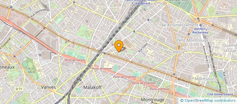 localisation de l'entreprise PANAM KINGS  PARIS