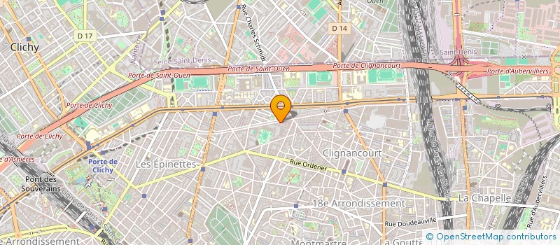 localisation de l'entreprise PANAMA 18  PARIS