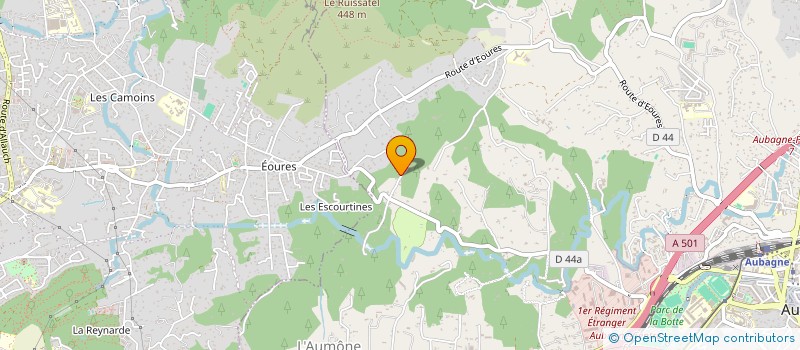 localisation de l'entreprise PANAMA à AUBAGNE