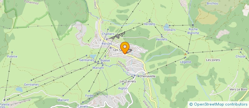 localisation de l'entreprise PANAMA  HAUTELUCE