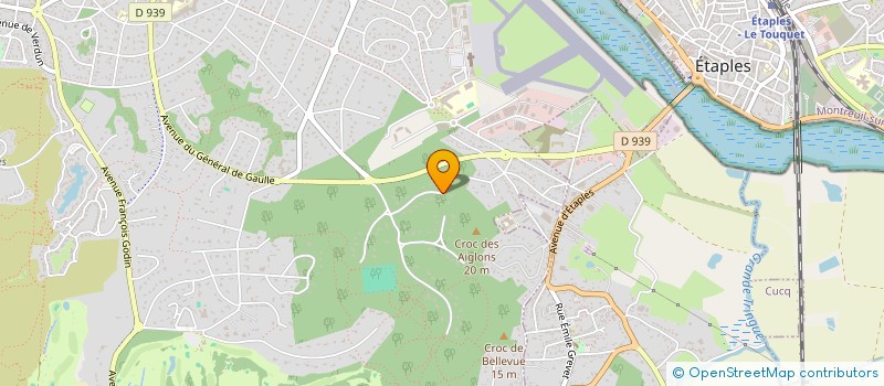 localisation de l'entreprise PANAMA à LE TOUQUET-PARIS-PLAGE