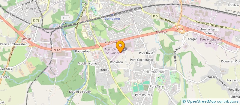 localisation de l'entreprise PANAMA  SAINT-POL-DE-LEON