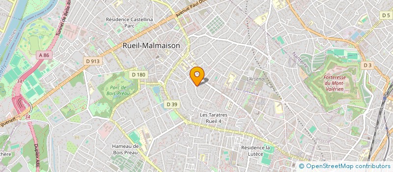localisation de l'entreprise PANAMA AGENCY à RUEIL-MALMAISON