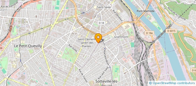 localisation de l'entreprise PANAMA BAR à ROUEN