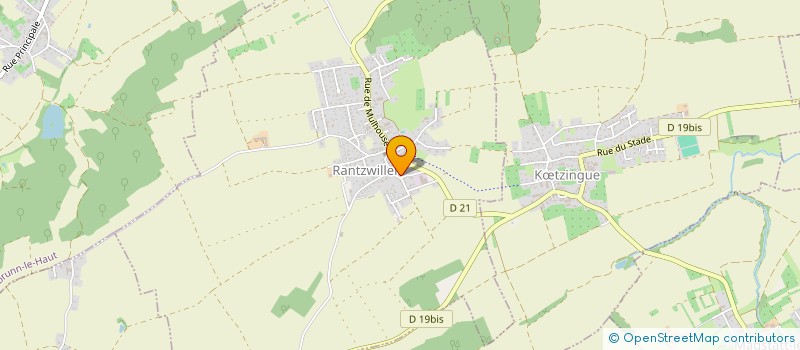 localisation de l'entreprise PANAMA IMMO  RANTZWILLER