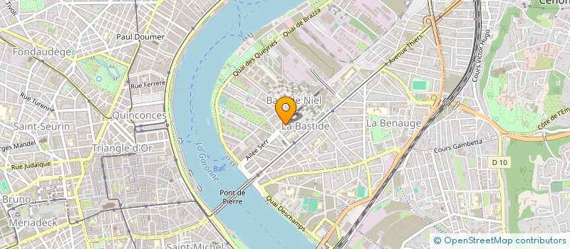 localisation de l'entreprise PANAMA LOTUS  BORDEAUX