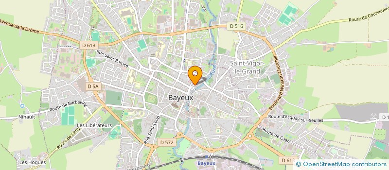 localisation de l'entreprise PANAMA MD  BAYEUX