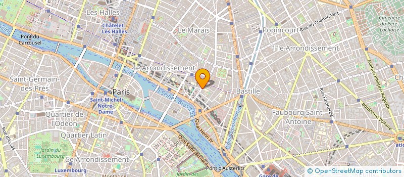 localisation de l'entreprise PANAMA MONTECRISTI  PARIS