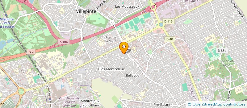 localisation de l'entreprise PANAMAISON à VILLEPINTE
