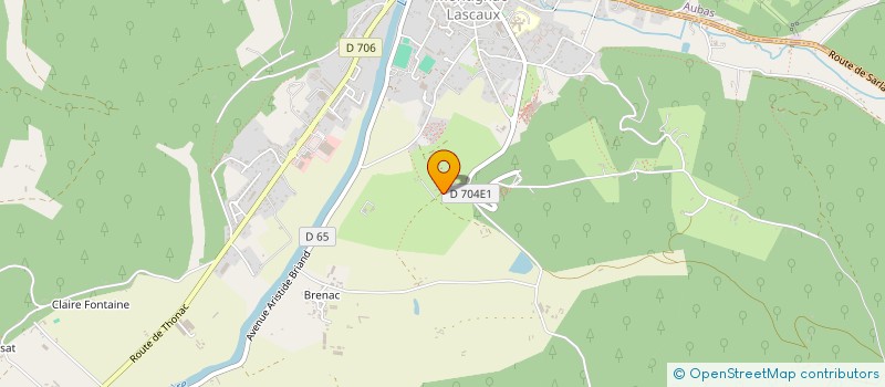 localisation de l'entreprise PANAMAJ à MONTIGNAC-LASCAUX
