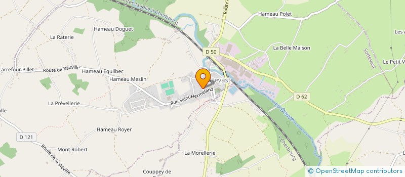 localisation de l'entreprise PANAMARA  SOTTEVAST