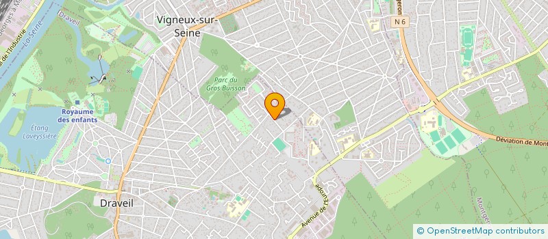 localisation de l'entreprise PANAMCARS.PARIS à DRAVEIL