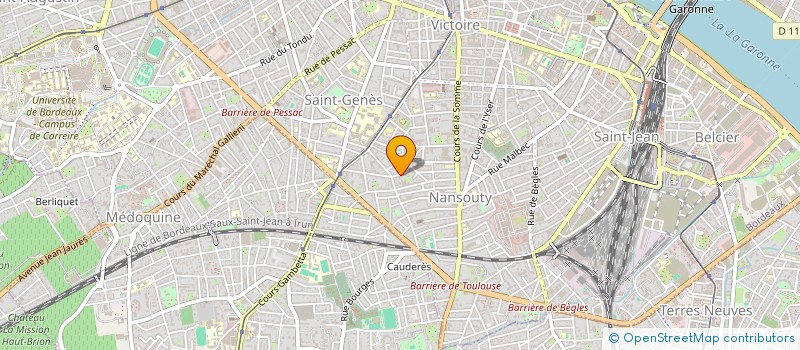 localisation de l'entreprise PANAME  BORDEAUX