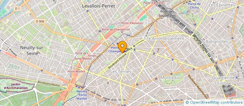localisation de l'entreprise PANAME AUTO à PARIS