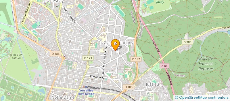 localisation de l'entreprise PANAME CONSULTING à VERSAILLES