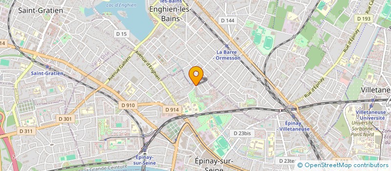localisation de l'entreprise PANAME DECO à EPINAY-SUR-SEINE