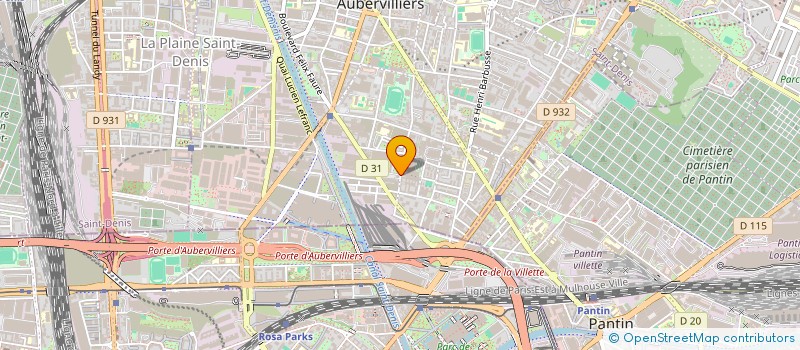 localisation de l'entreprise PANAME DEMENAGEMENT EXPRESS à AUBERVILLIERS