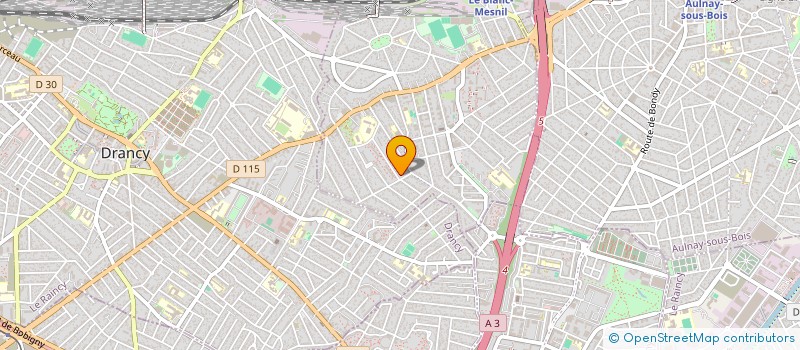 localisation de l'entreprise PANAME ISOLETANCHE à LE BLANC-MESNIL