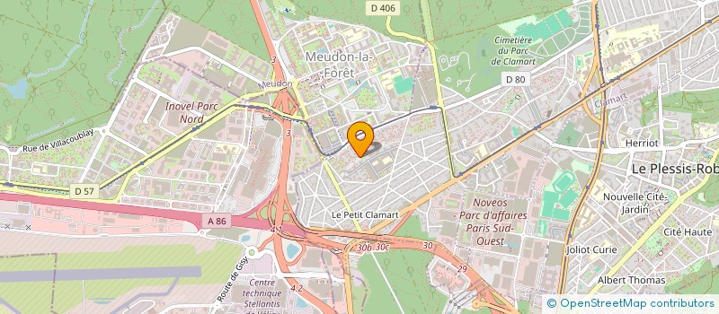 localisation de l'entreprise PANAME PULSE  CLAMART