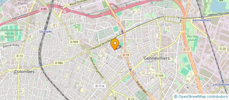 localisation de l'entreprise PANAME TRANSFERTS à ASNIERES-SUR-SEINE